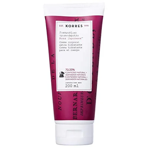 Kb Creme Corporal Hidratante Korres Rosa Japonesa 200ml - KORRES - Higiene E Beleza