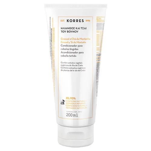 Kb Cond Korres Girassol E Cha De Montanha 200ml - KORRES - Higiene E Beleza