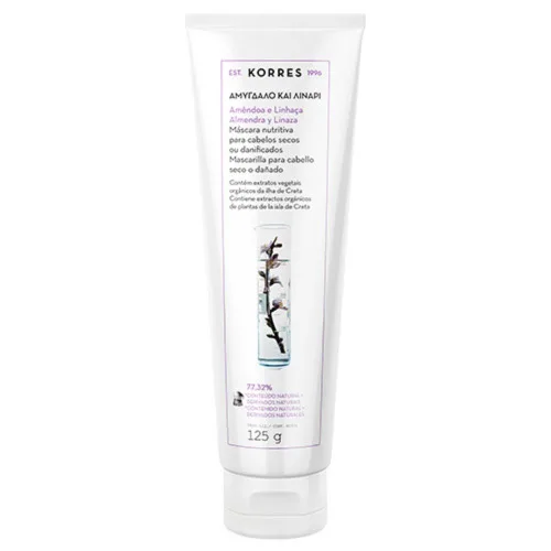 Kb Masc Korres Amendoa E Linhaca 125g - KORRES - Higiene E Beleza