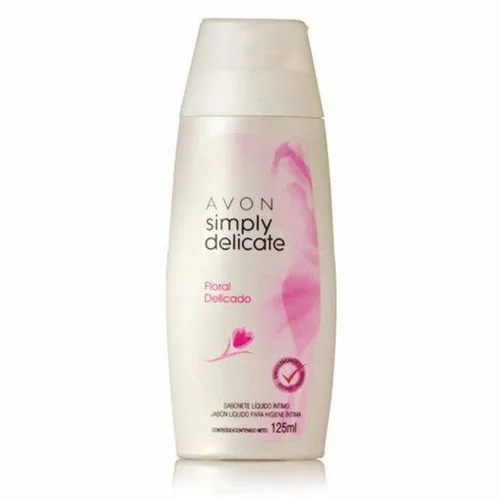 Kb Sabonete Liquido Intimo Avon Simply Delicate 125ml - AVON - Higiene E Beleza