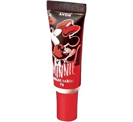 KB BRILHO LABIAL AVON MINNIE MOUSE 7G - MINNIE - Cosméticos E Perfumaria