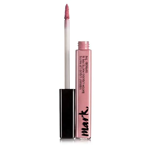 Kb Batom Liq Avon Mark Matte Rosa Claro 7ml - MARK. AVON - Higiene E Beleza