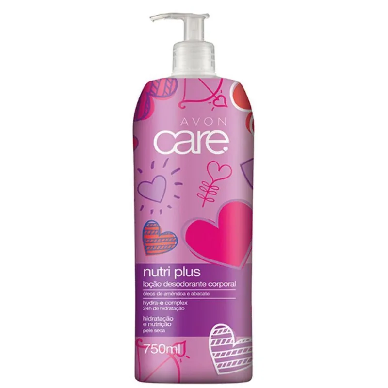Avon care nutri plus loão corporal 750ML