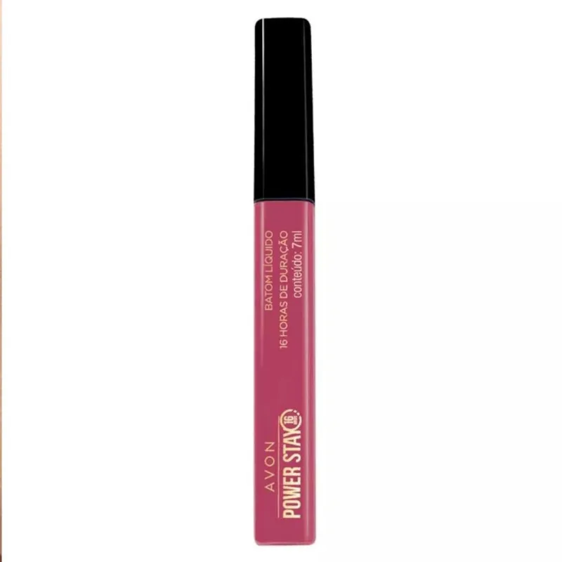 Avon - Power Stay Batom Líquido Malva Super Malva 7Ml