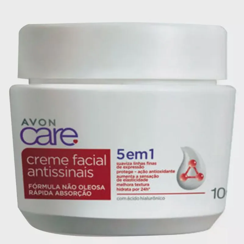 Avon care 5 em 1 creme facial antissinais 100g