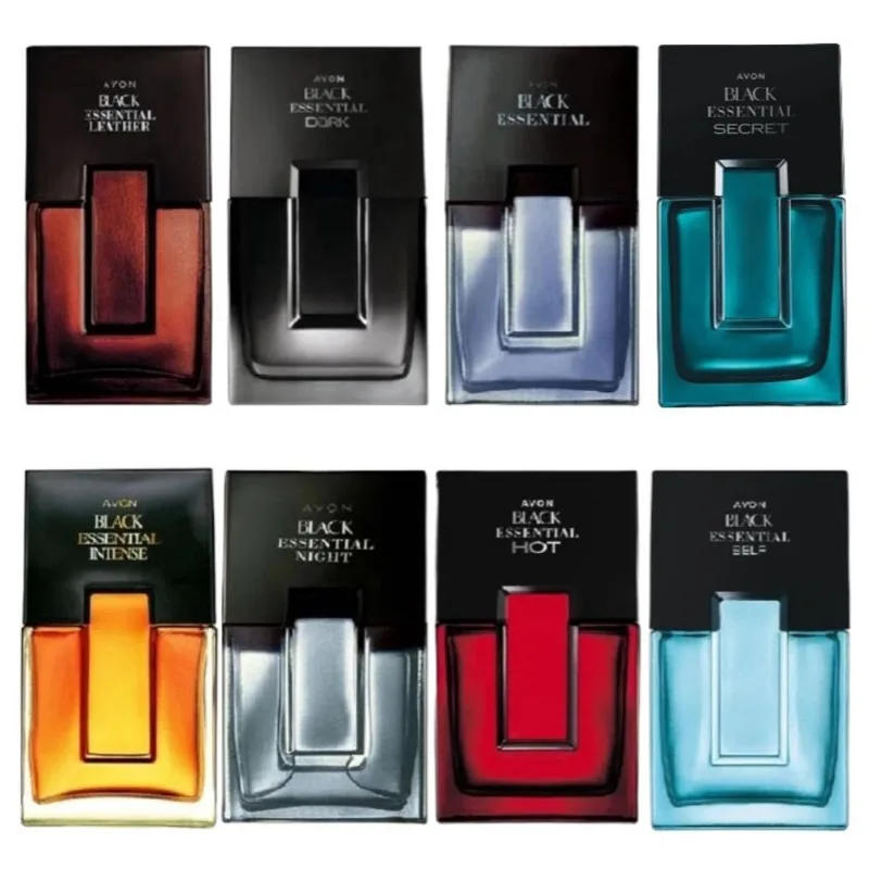 Perfume Masculino Linha Black Essential Avon Deo Colônia 100ml