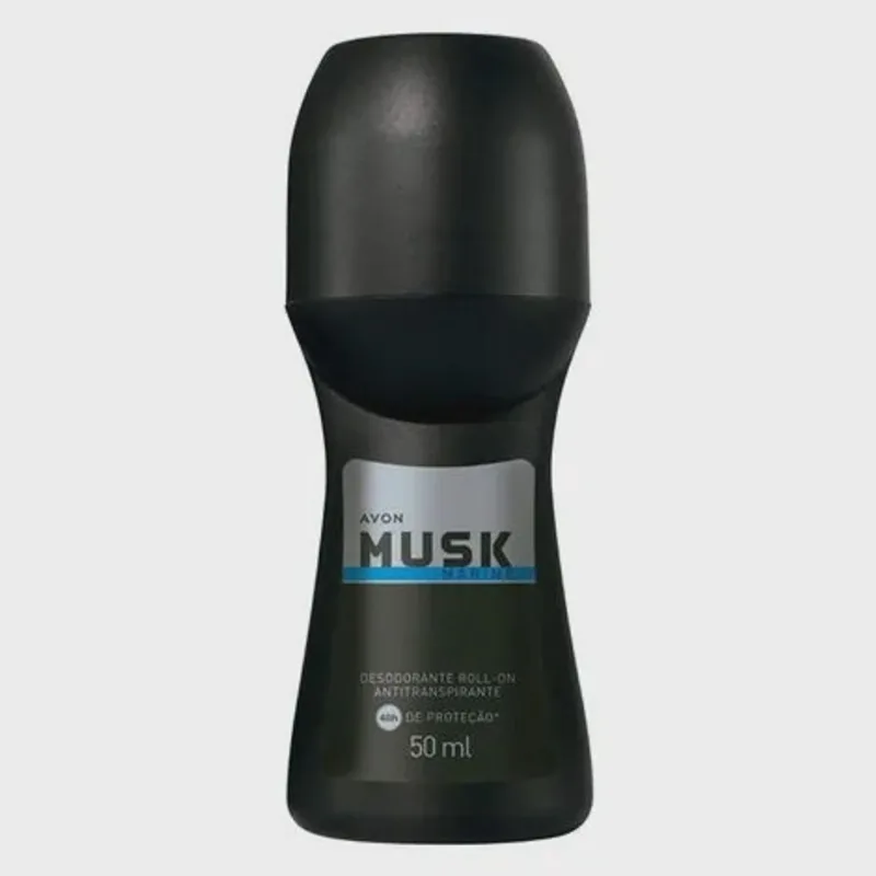 Avon musk marine desodorante antitranspirante roll on 50ml