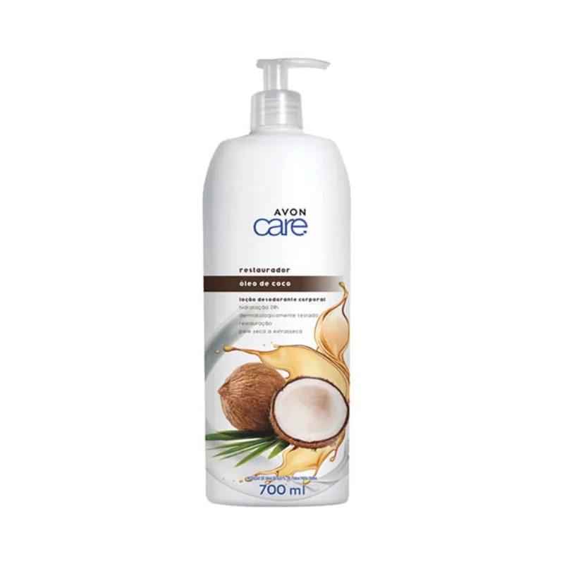 Loção Corporal Avon Care Oleo de Coco Restauração 700 ml