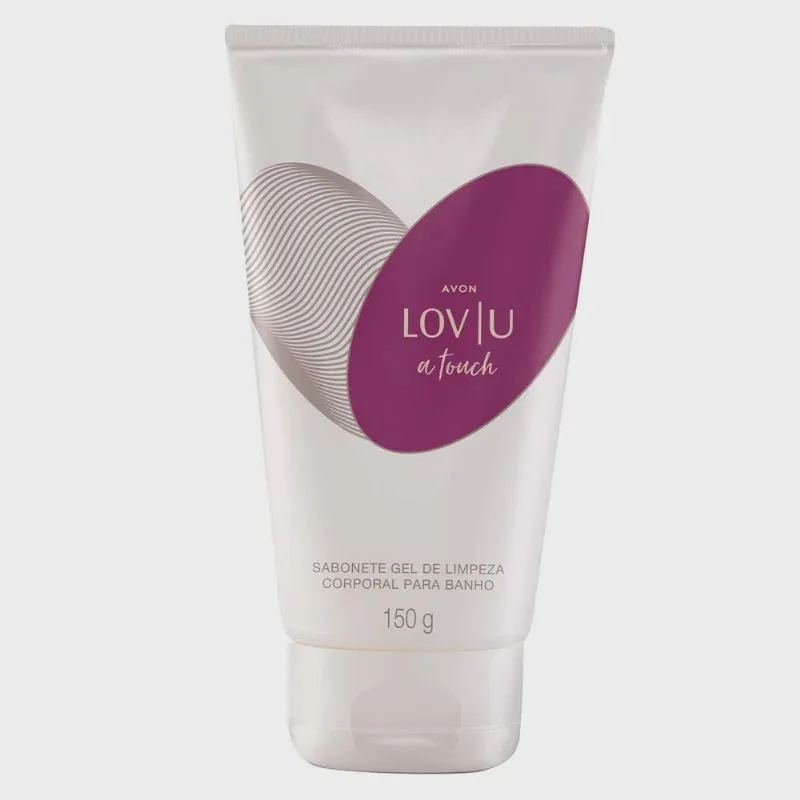 Sabonete Gel de Limpeza Corporal lov/u A Touch150g Avon
