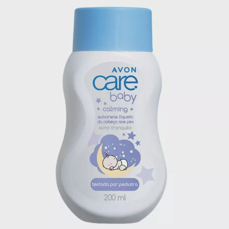 Avon care baby calming sab liquido da cabeça ao pés 200ml