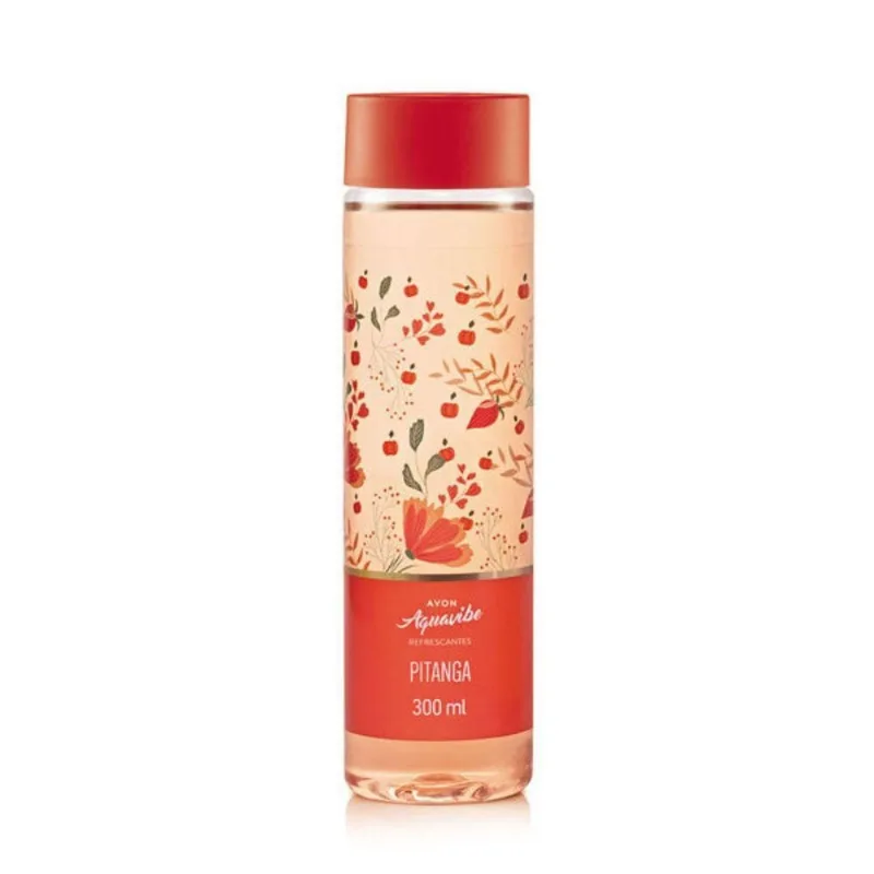 Body Splash Aquavibe Pitanga Unissex Refrescante Cítrico Frutado 300ML Avon