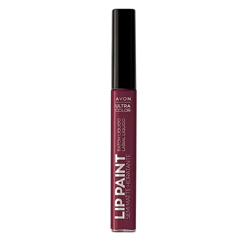 Avon Batom Líquido Lip Paint Vinho Que Quero Ser - 7Ml