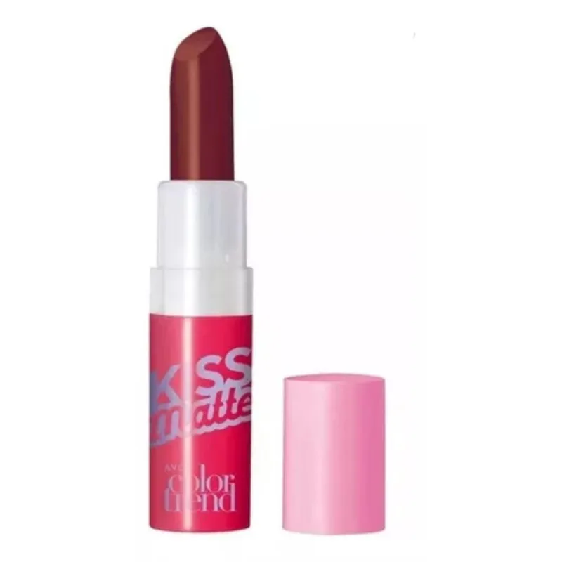 Batom Avon Kiss Matte Essencia Chanberry Próximo Da Validade