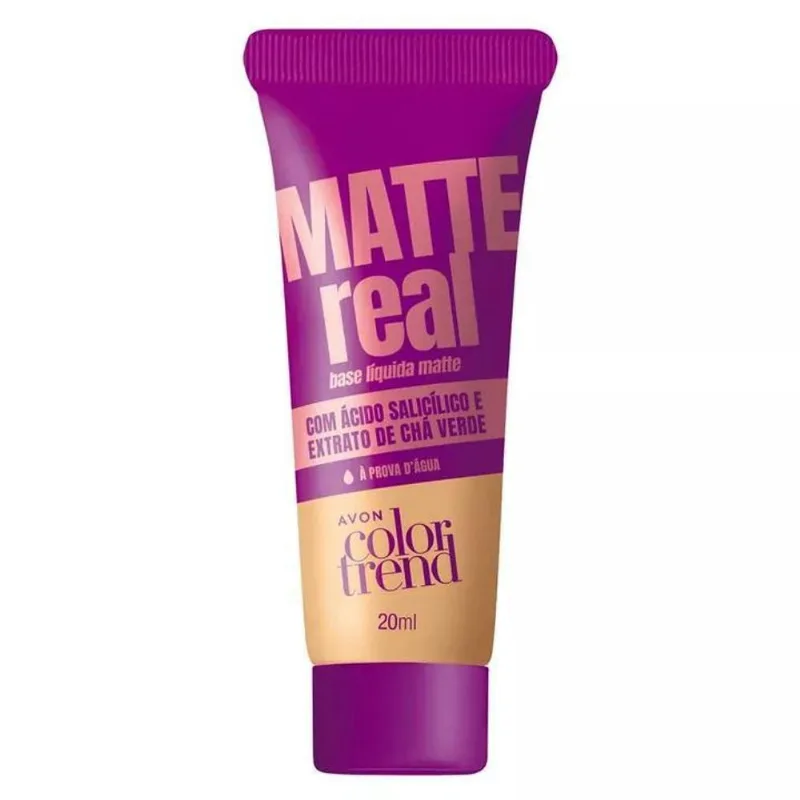 Avon Base Liquida Matte Real 130F - 20Ml