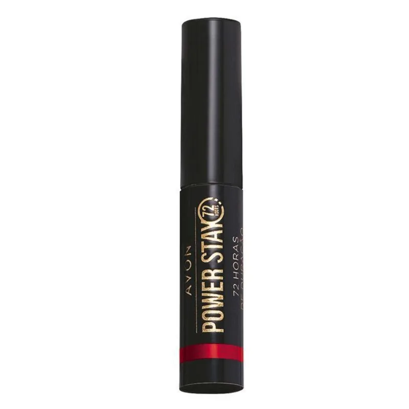 Avon Power Stay Delineador Líquido Vermelho Cereja - 3,5Ml