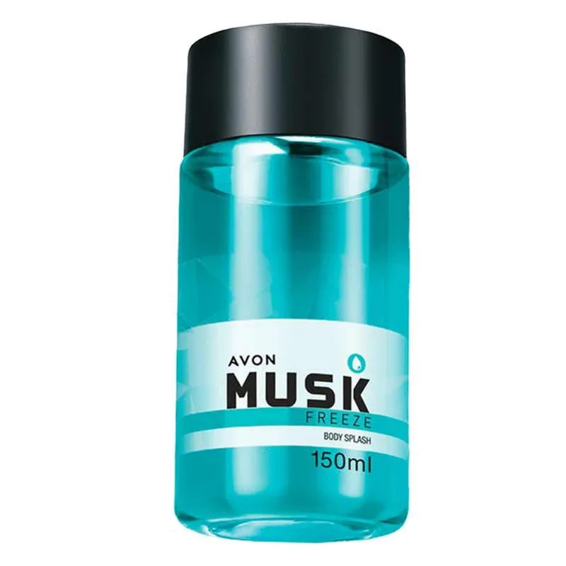 Avon musk freeze desodorante colonia body splash 150ml