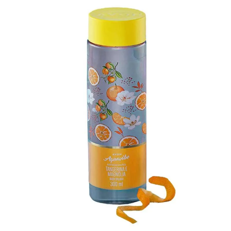Avon aquavibe refrescantes pretty blue body splash 300ml