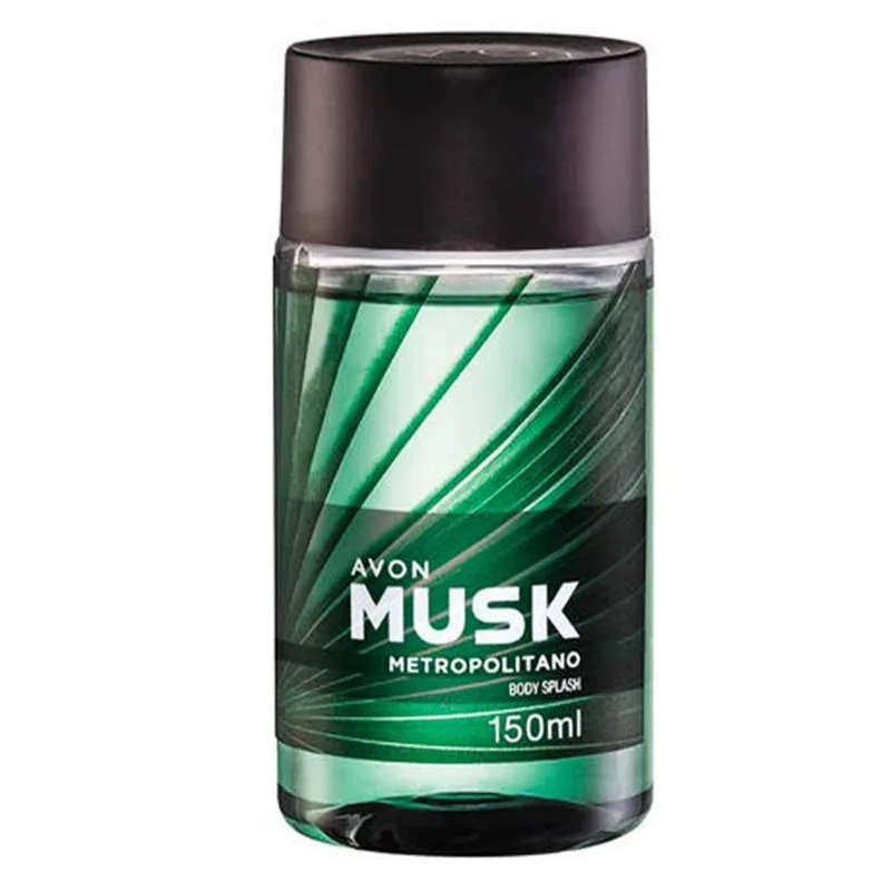 Avon musk metropolitano des colonia body splash 150ml