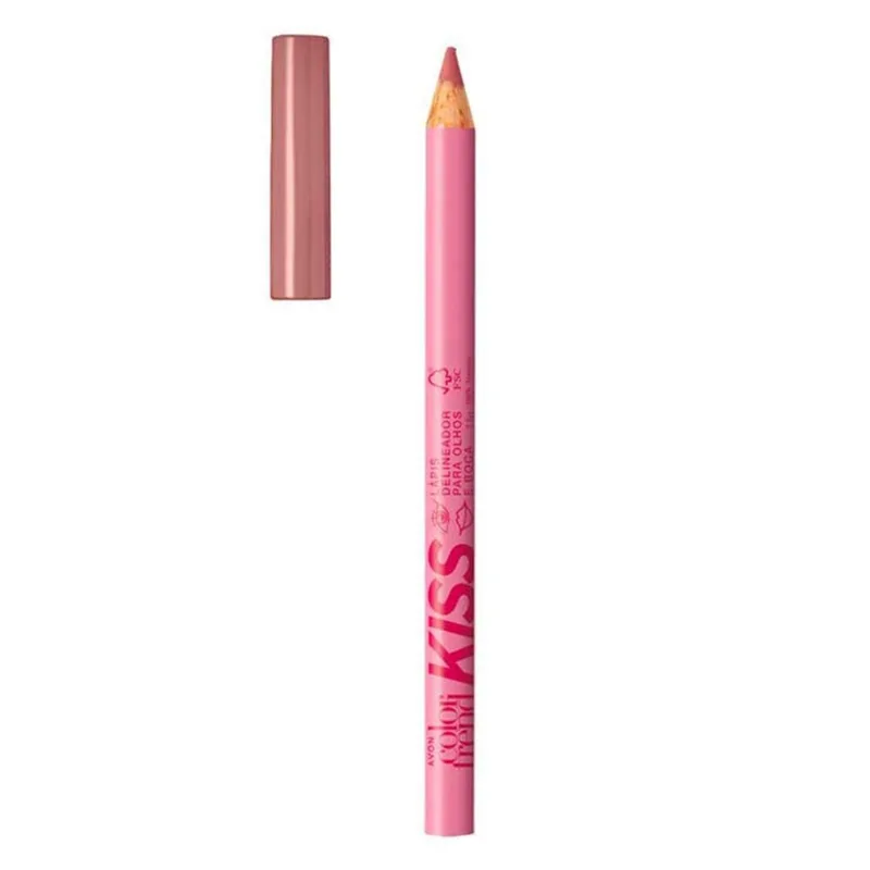 Avon color trend lapis olhos E boca nude plenitude 1,1g