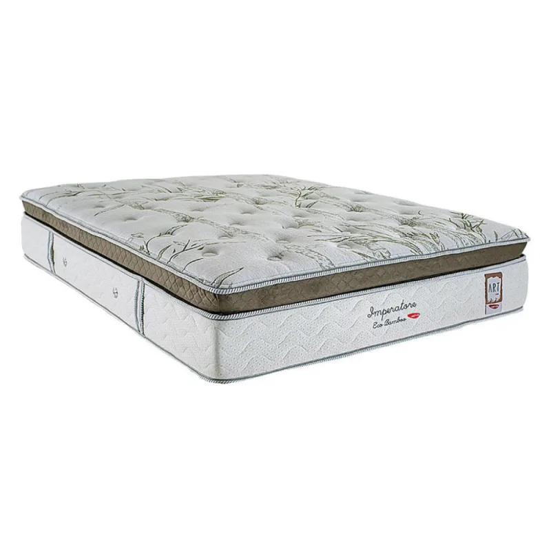 Colchão Casal Molas Ensacadas Herval Imperatore Viscoelástica 34cm Bege - Herval