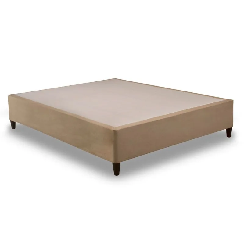 Cama Box Base Casal ClickBox Suede Clean (138x188x28) - Herval - Não Disponível