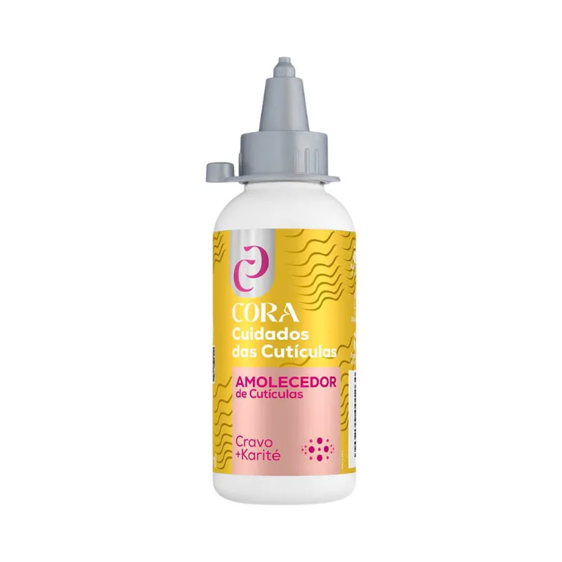 Amolecedor de Cutículas Cora Cravo + Karité 100ml Amolec Cut Cora 100ml Cravo E Karite