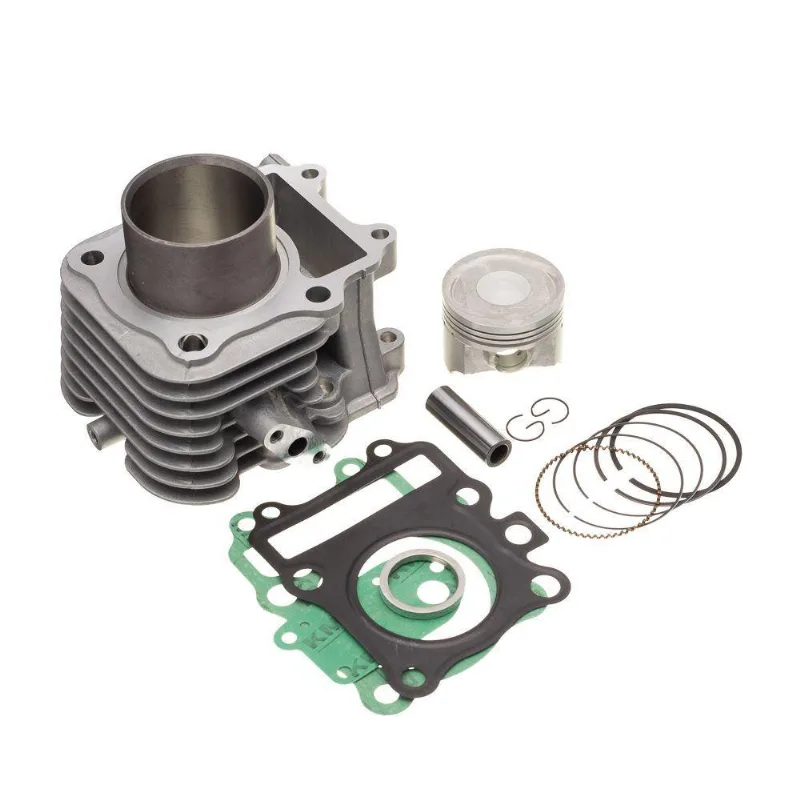 Kit Premium Completo Com Cilindro Pistão E Junta Para Suzuki Burgman 125 2005 A 2010 KMP RIK