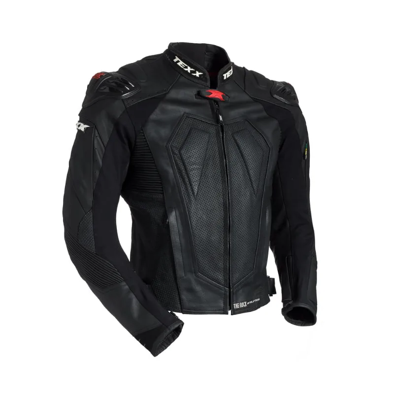 Jaqueta Texx Couro New Rock Evolution Preta 4Xl
