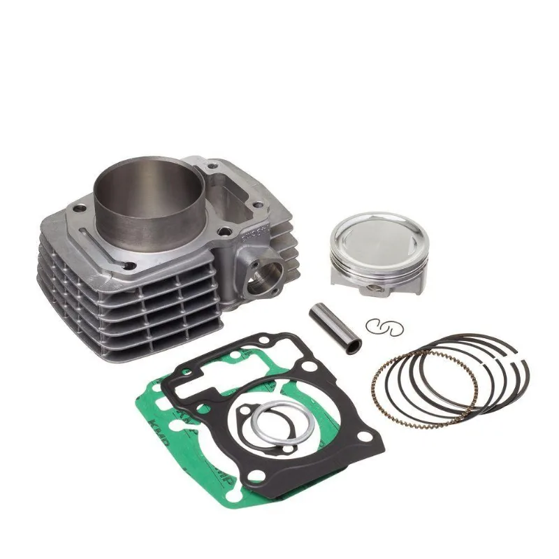 Kit Premium Com Cilindro Pistão Junta E Anel Rik Cg 150 -220 Kmp E Anéis Rik Outras Marcas