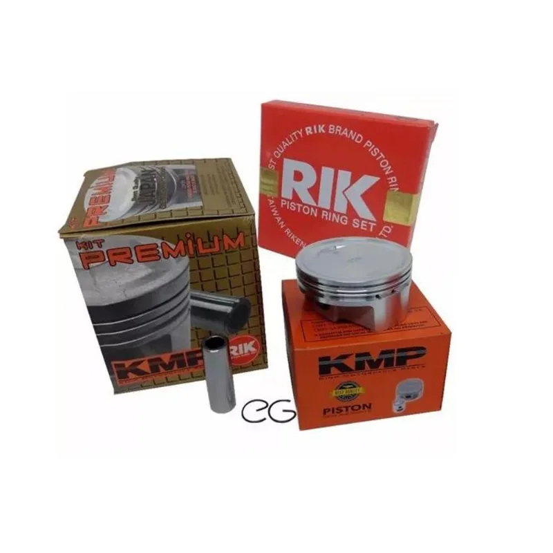 Kit Pistão Kmp Anéis Rik Premium 2.00 Cg Bros Nxr Fan160