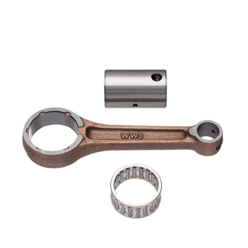 Biela Completa Para Moto WW3 Biz 100 POP 100 Compatível Com C100 Dream Tratamento De Cobre WW3