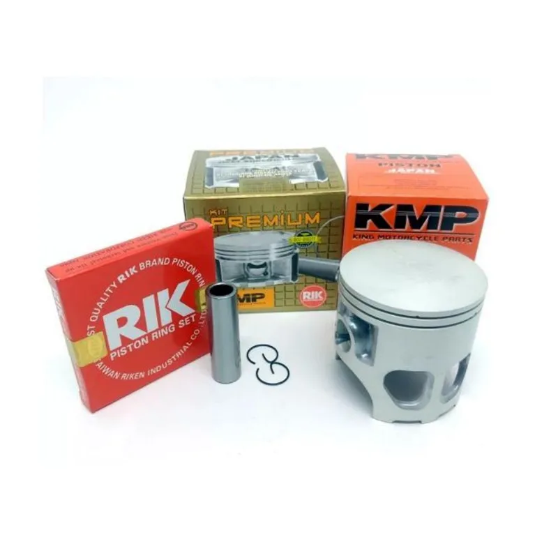 Kit Pistão Kmp Com Anéis Rik Premium Nx 400 Falcon 2.00