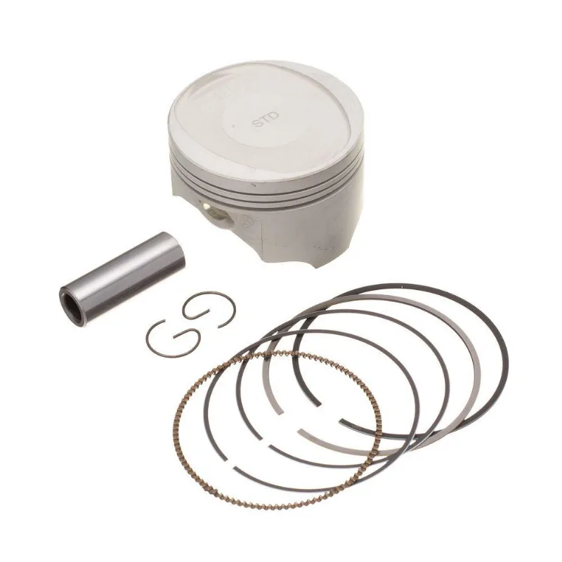 Pistão Com Anel Para Moto Xre 190 Std Honda Xre 190 Com Pino Liga De Alumínio Kmp