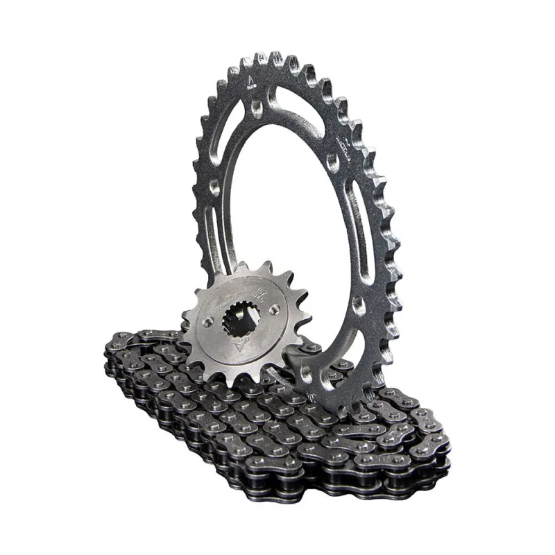 Kit Transmissão Relação Com Retentor Coroa Pinhão Corrente Darom - nx 400 Falcon - Não Disponível - Automotivo