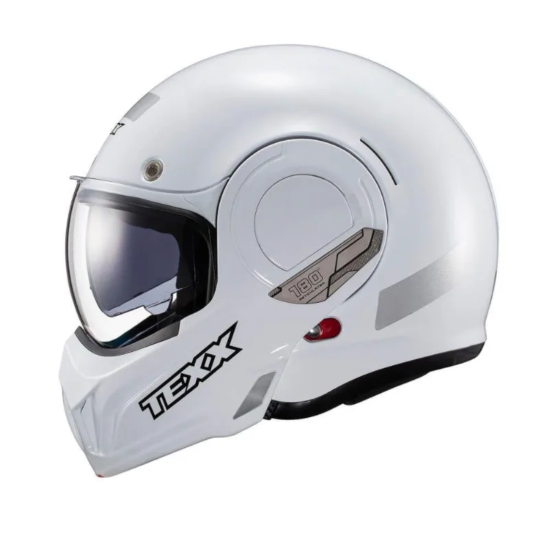 Capacete Texx Esc Stratos 180 Branco Brilho 56