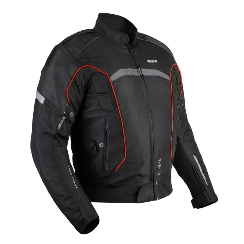 Jaqueta Texx New Strike V2 Masculina Preta E Vermelha M