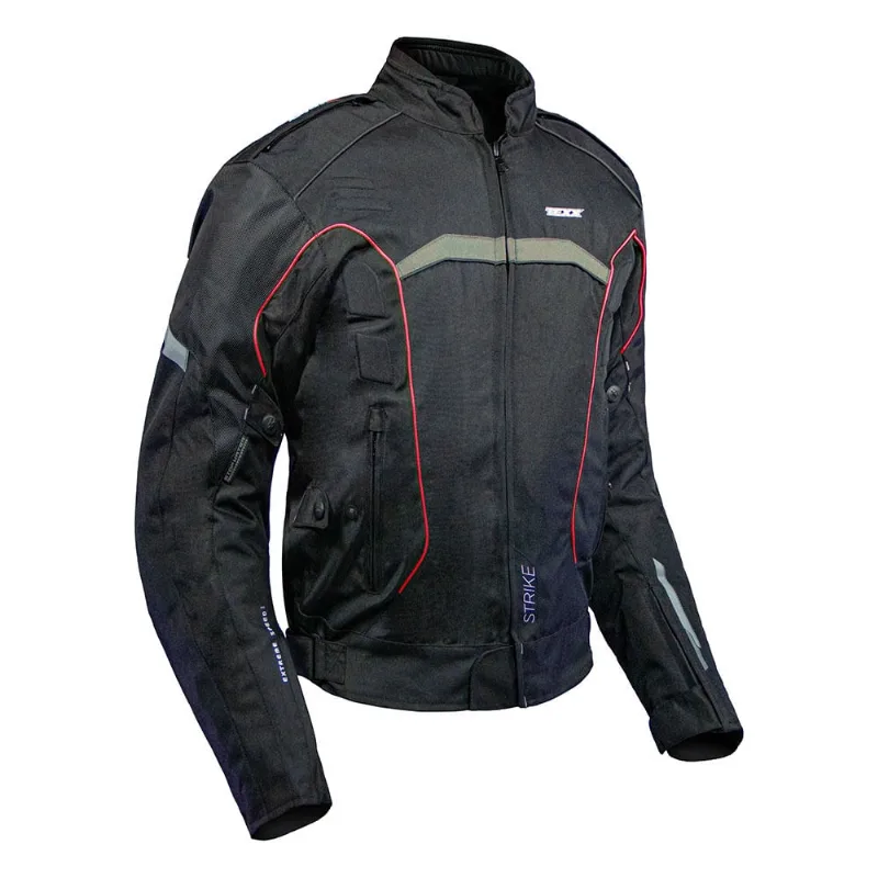 Jaqueta Texx New Strike V2 Masculina Preta E Vermelha L