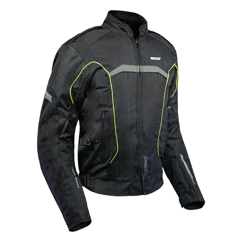 Jaqueta Texx New Strike V2 Masculina Preta E Verde S