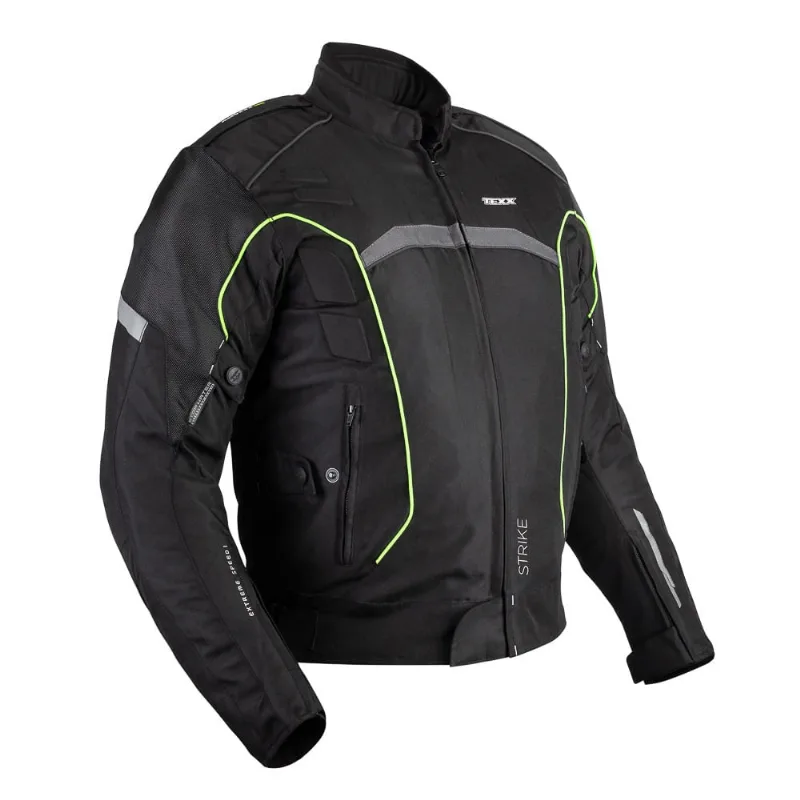 Jaqueta Texx New Strike V2 Masculina Preta E Verde Xl