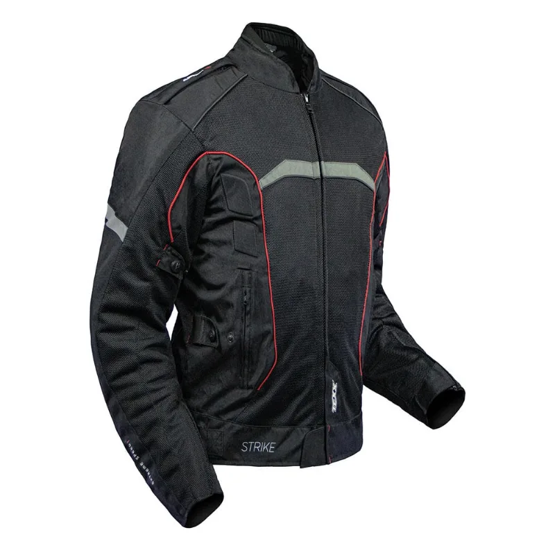 Jaqueta Texx New Strike V2 Summer Masc. Preta E Vermelha Xl