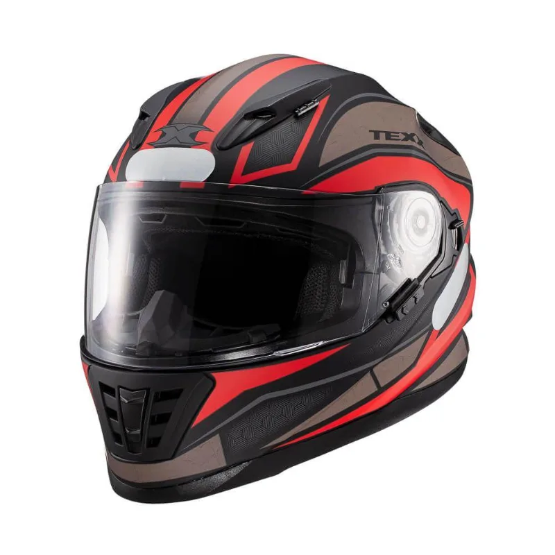 Capacete Texx Wing - Broker Vermelho 60