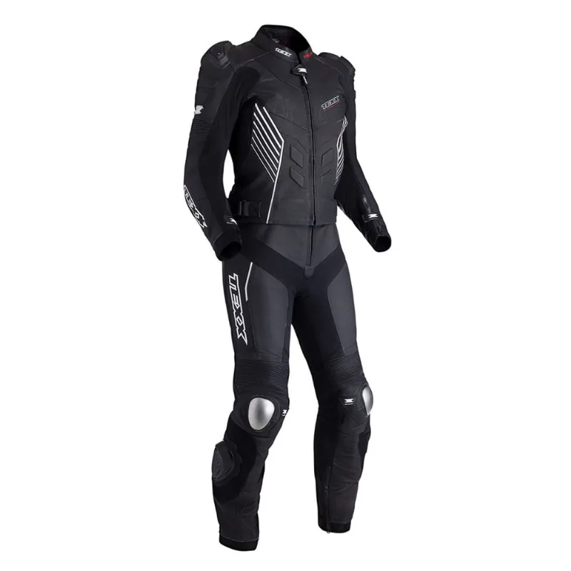 Macacao Texx 2 Pecas Pista Preto Cinza E Preto M - 50