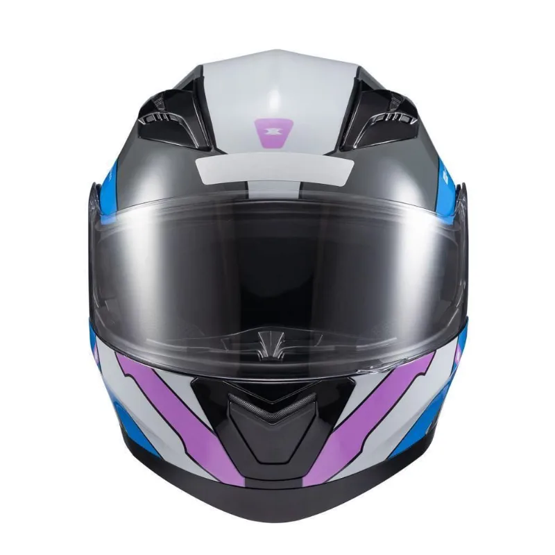 Capacete Texx Escamot Gladiator V3 Reisen Azul Rosa Branc 58 f016