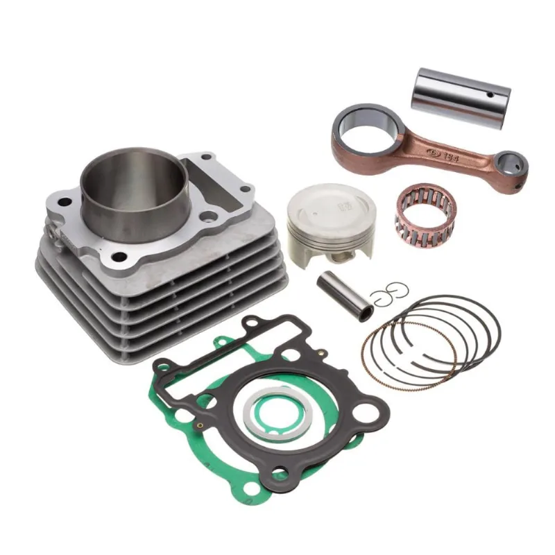 Kit Cilindro Kmp C/biela Txk Fazer 250 06/13 (prata) F016