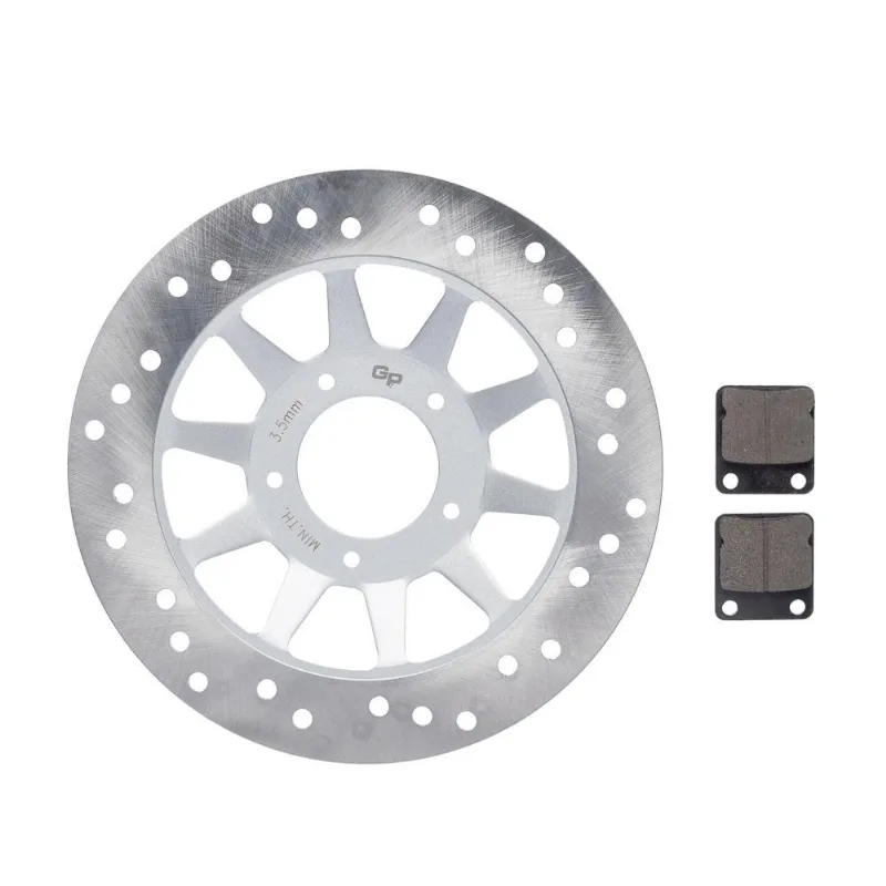 Disco Com Pastilha De Freio Dianteiro Gp7 Cg 125 Titan 00/04