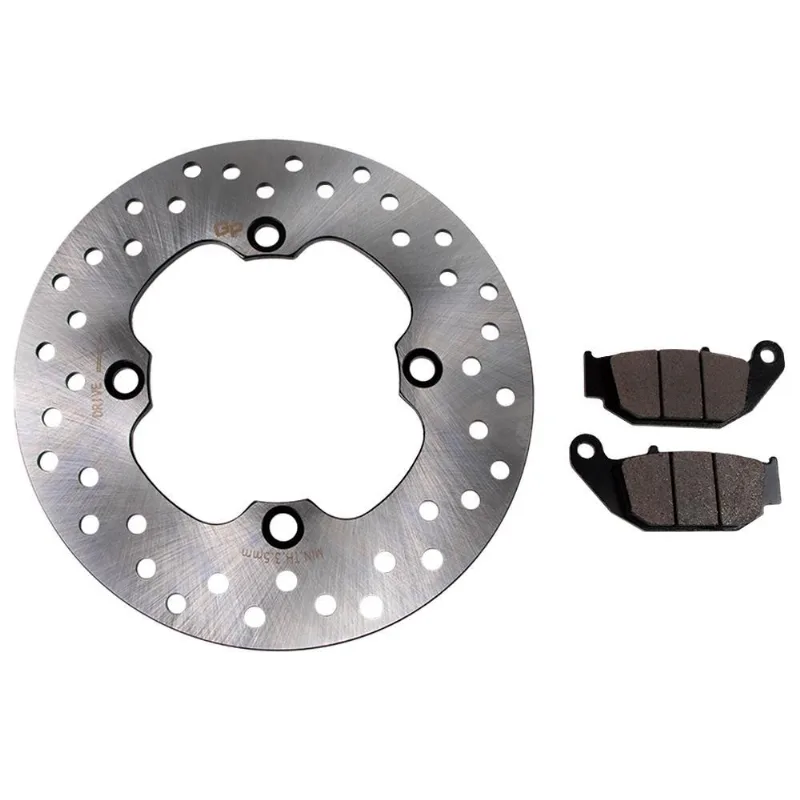 Disco Com Pastilha De Freio Traseiro Gp7 Bros 160 - Xre 190