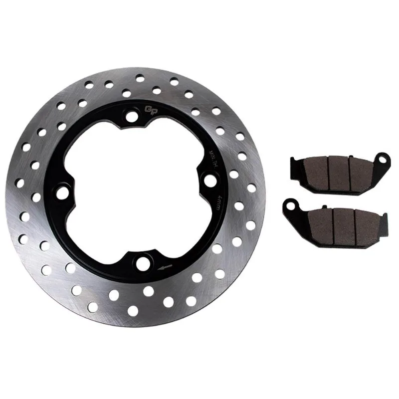 Disco Com Pastilha De Freio Traseiro Gp7 Cb 250F Twister 16/