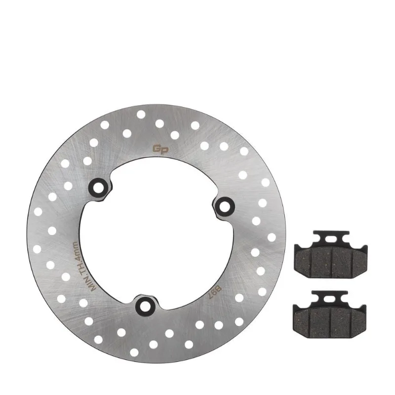 Disco c/ Pastilha De Freio Traseiro Gp7 Fazer 250 18/ F016