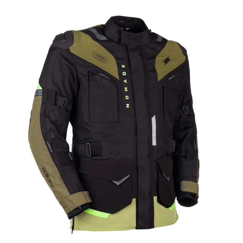 Jaqueta Texx Nomade Masculina Preta Verde