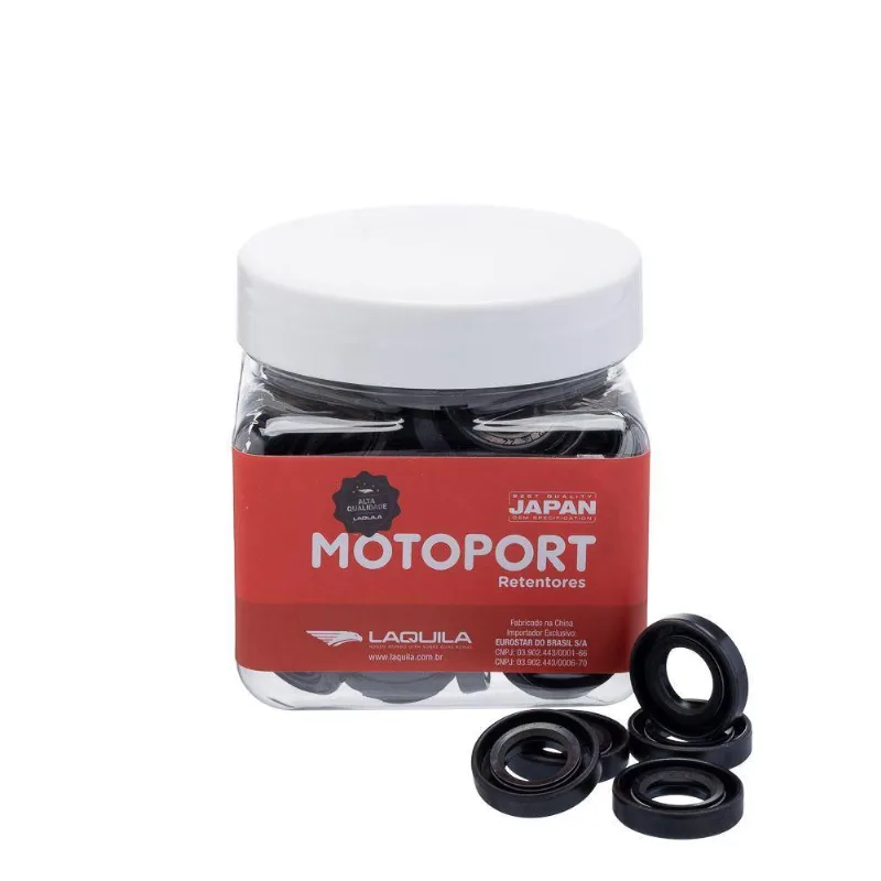 Retentor Alavanca Embreagem Pote Com 100 Unidades Cg 125 E Outros Modelos Motoport